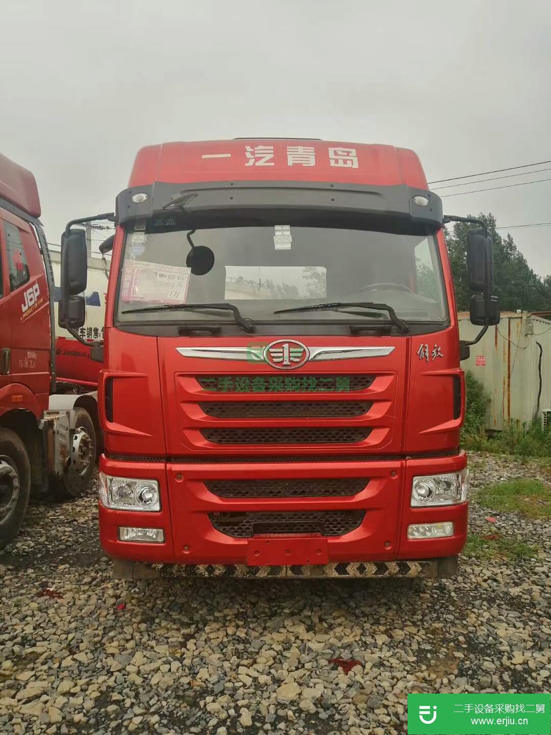山東出售二手青島解放牽引車