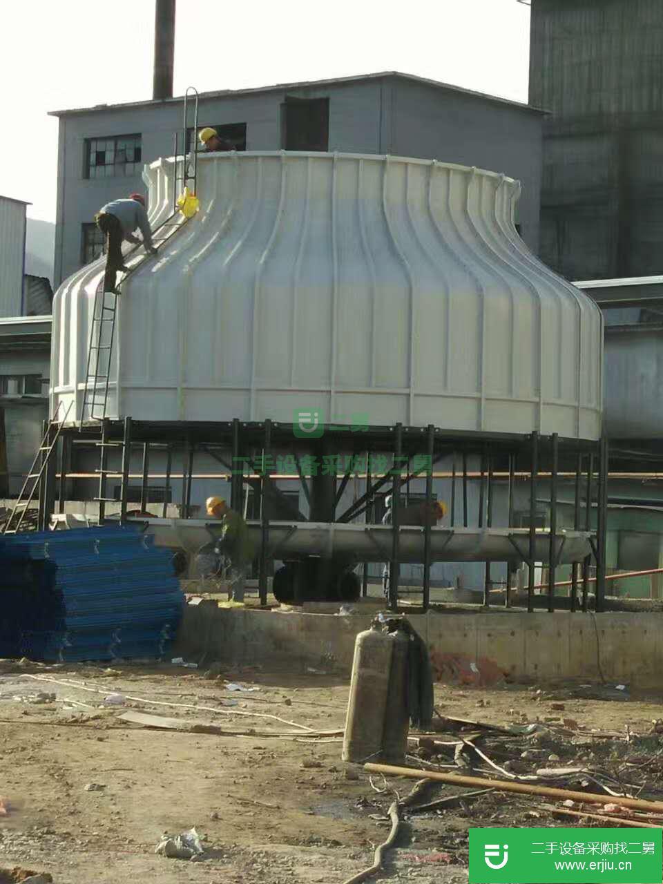 河北出售二手百達瑞250t冷卻塔