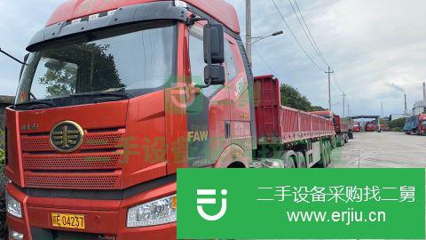 江西出售二手一汽解放J6P半掛車
