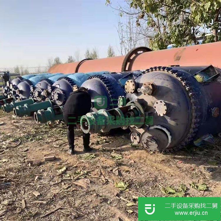山東出售二手蒸汽加熱反應釜