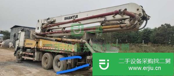 重慶出售二手沃爾沃37米泵車手續齊全