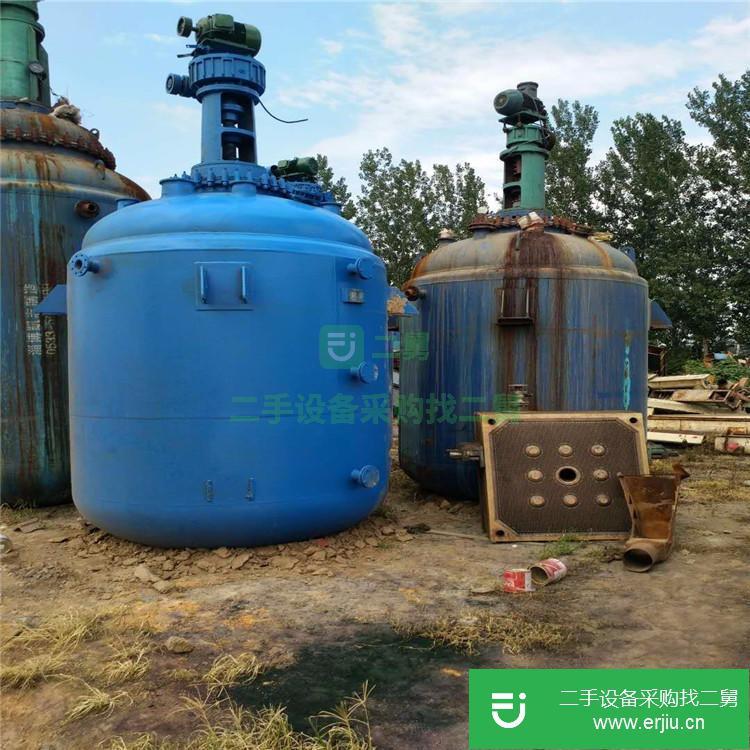 山東出售二手30噸搪瓷反應釜