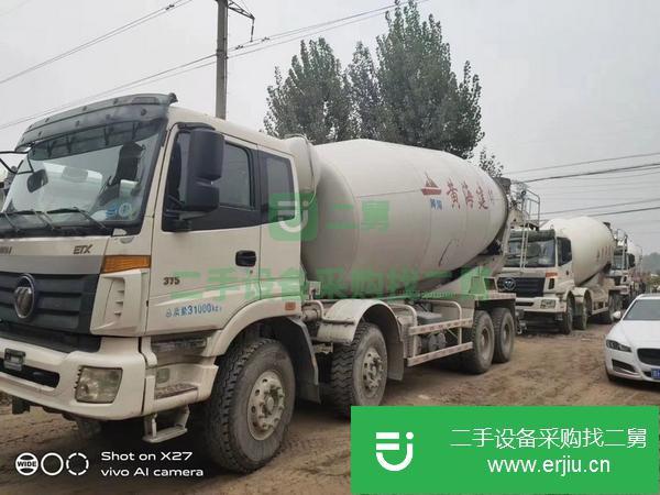 山東出售二手國五歐曼20方攪拌車車況精品