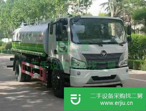 湖北出售二手福田瑞沃12方明星灑水車