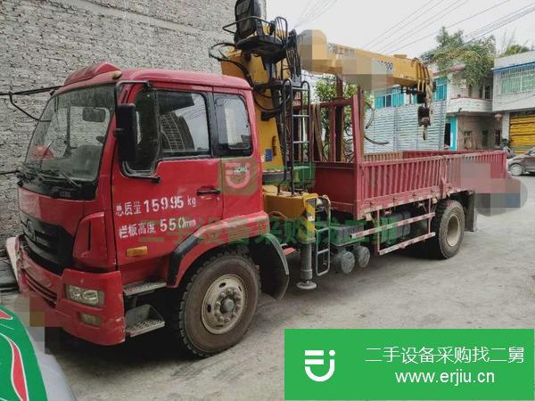貴州出售二手徐工8噸國四隨車吊