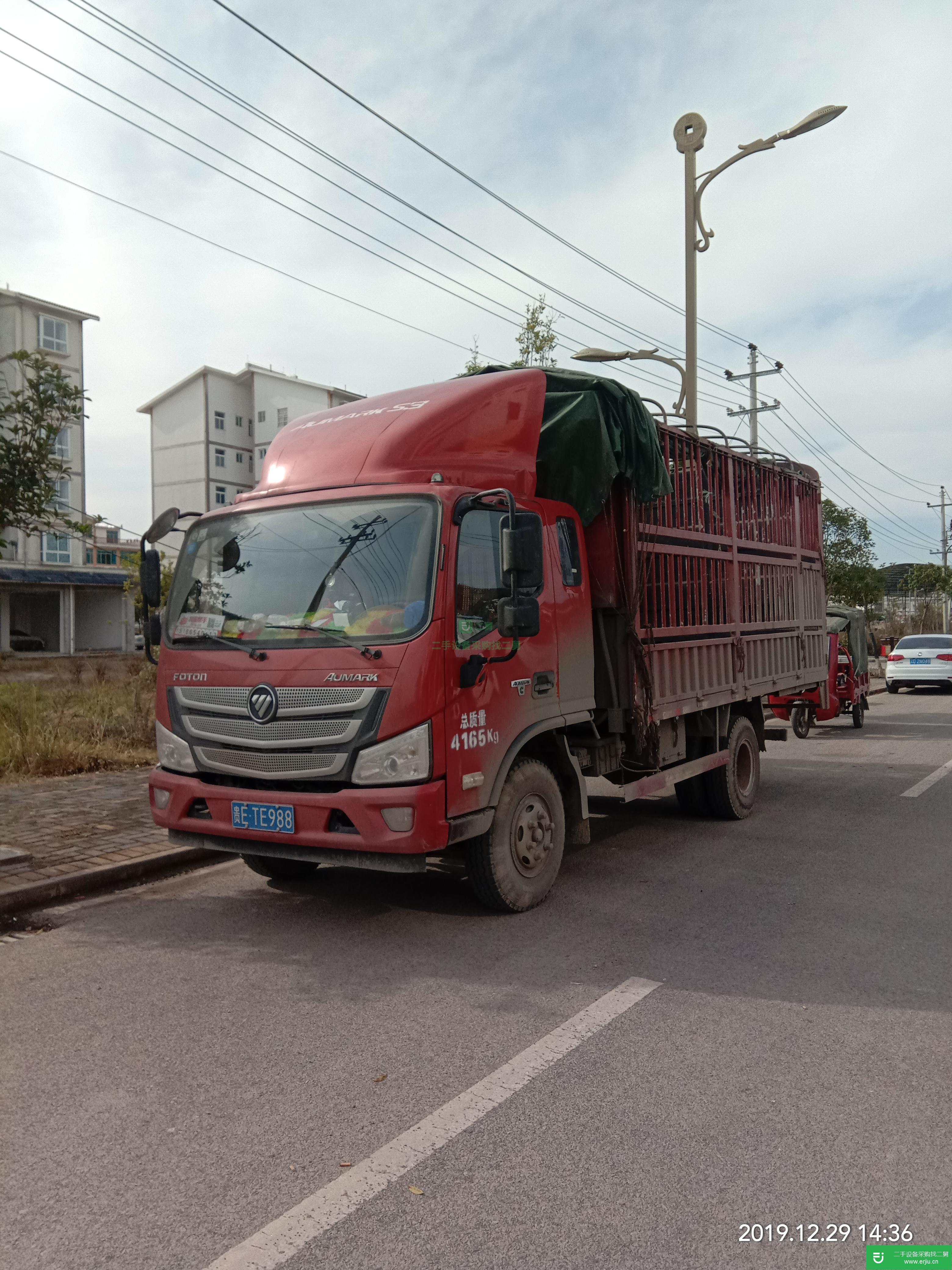貴州出售二手福田歐馬可160馬力貨車
