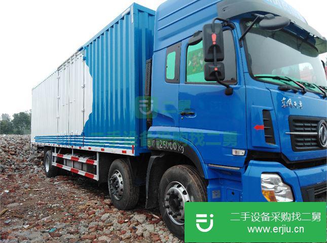 江西出售二手東風(fēng)天龍箱式貨車