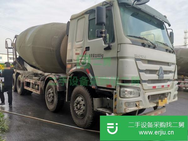 山東出售二手國五豪沃攪拌車亞特上裝20方