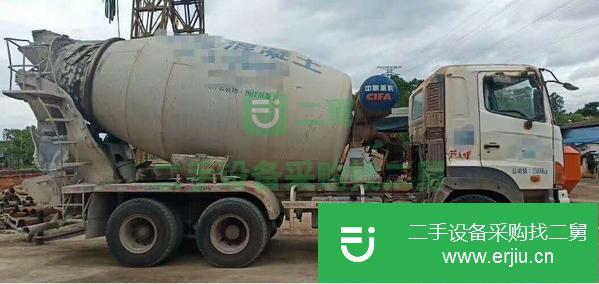 廣西出售二手700十二方攪拌車