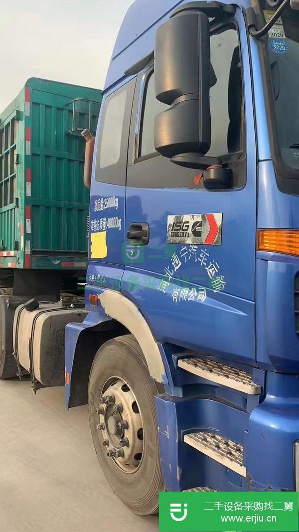 河北出售二手歐曼國五雙驅牽引車原車原版