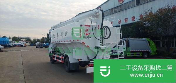安徽出售二手東風8方散裝飼料運輸車