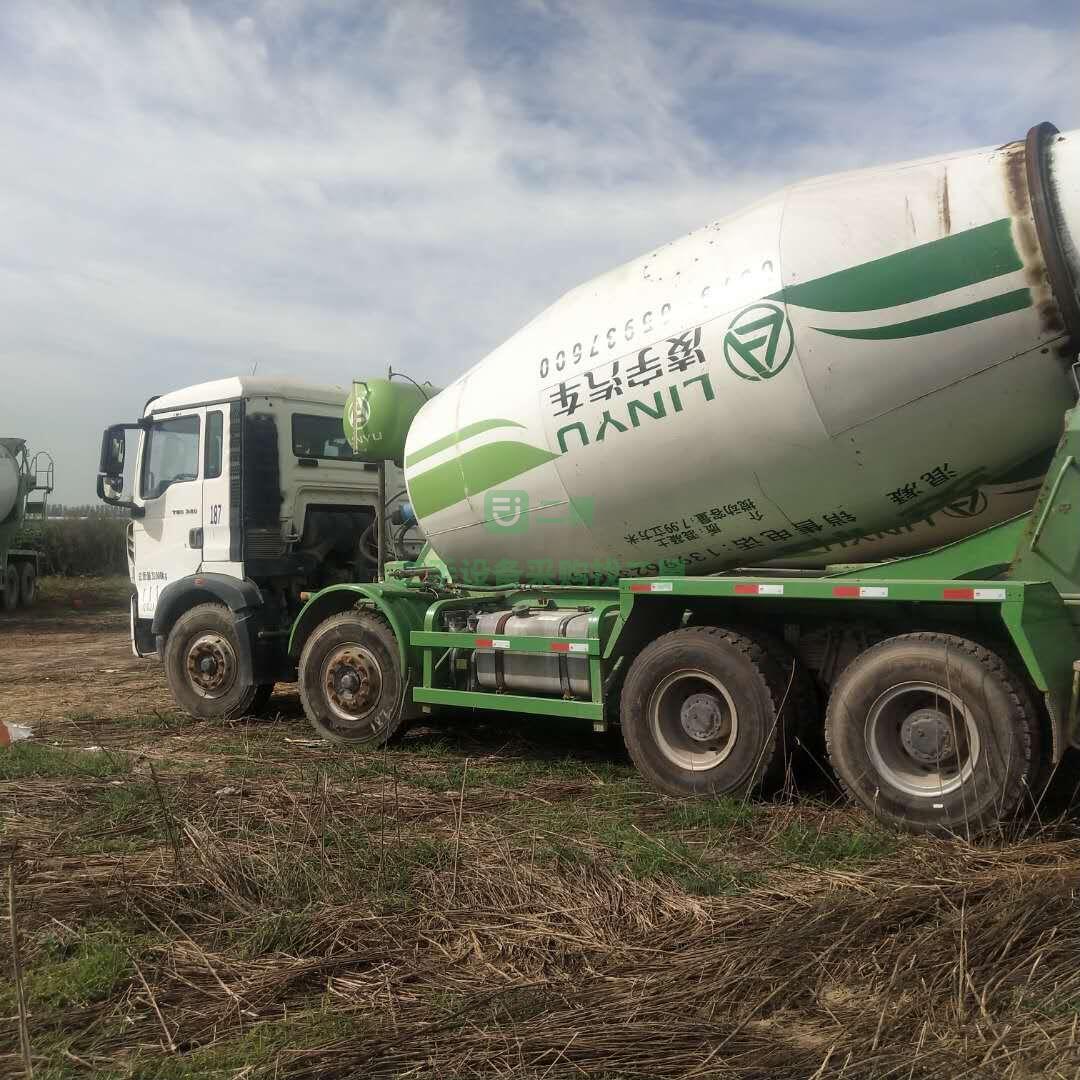 出售二手豪沃國四5方混凝土攪拌罐車， 包過戶提檔