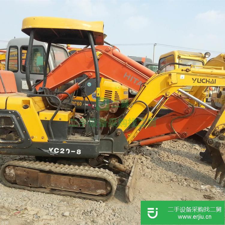 上海出售二手玉柴35挖掘機