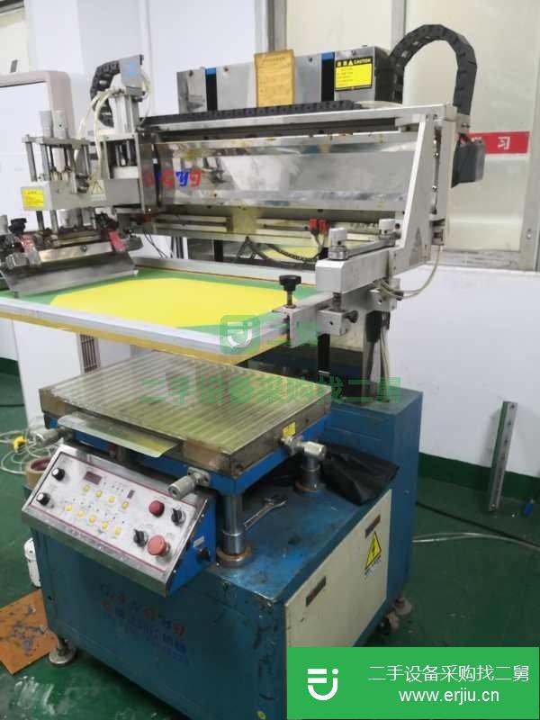 河北出售二手大震斜臂絲印機