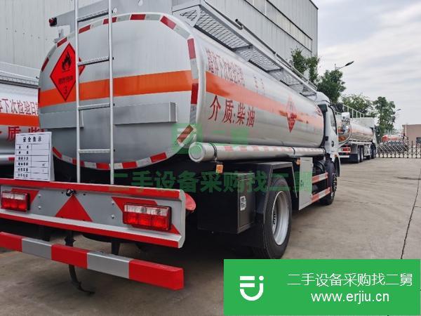 江西出售二手江淮8噸150馬力國(guó)五油罐車