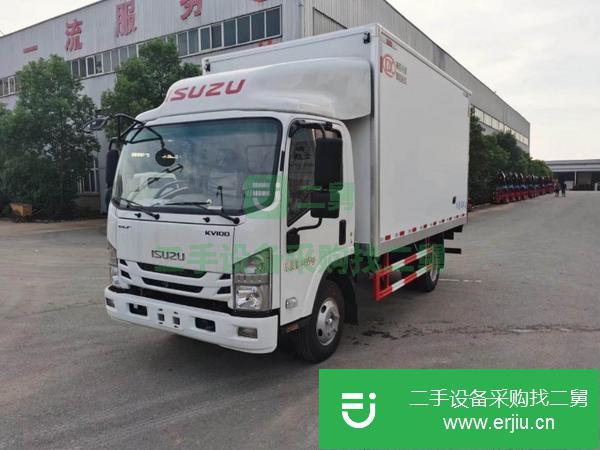 福建出售二手慶鈴國六4.2米寬體120馬力冷藏車