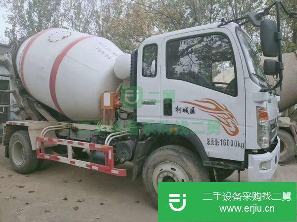 河南出售二手重汽底盤攪拌車