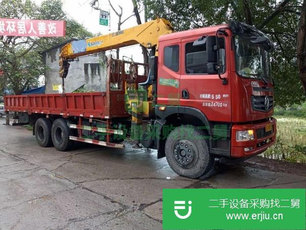 四川出售二手后八輪隨車吊包過戶