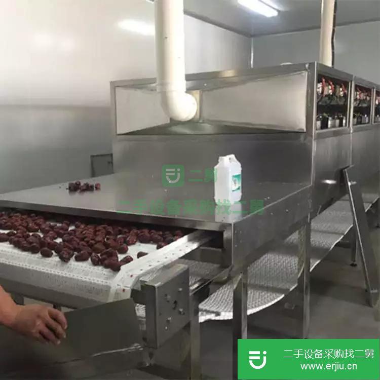 山東出售二手隧道式微波食品滅菌機