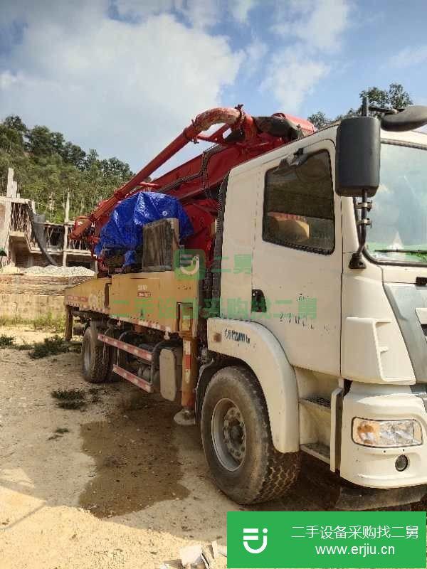 湖南出售二手三一37米泵車