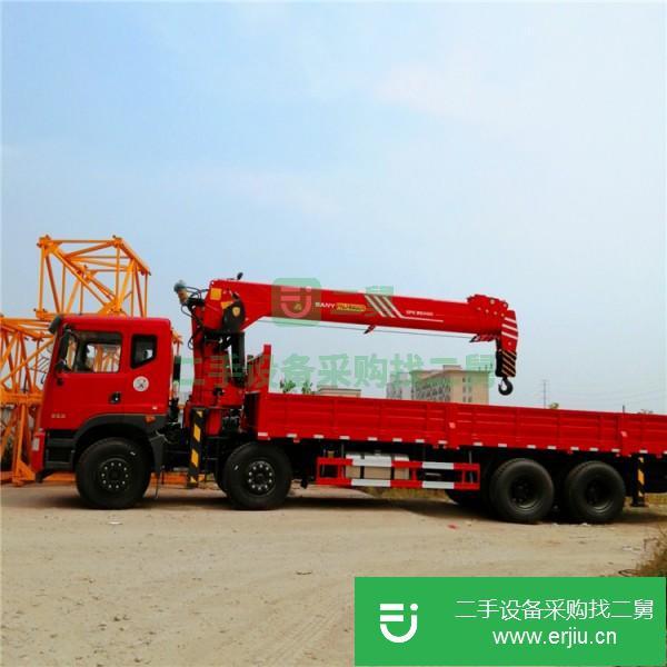 湖北出售二手東風14噸五節(jié)臂隨車吊