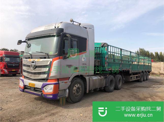 河北出售二手福田歐曼半掛車