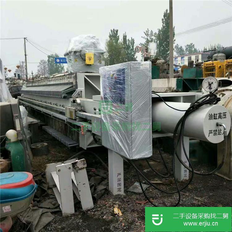 山東出售二手350平方隔膜壓濾機
