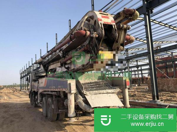 北京出售中聯泵車，奔馳52米底盤 手續齊全