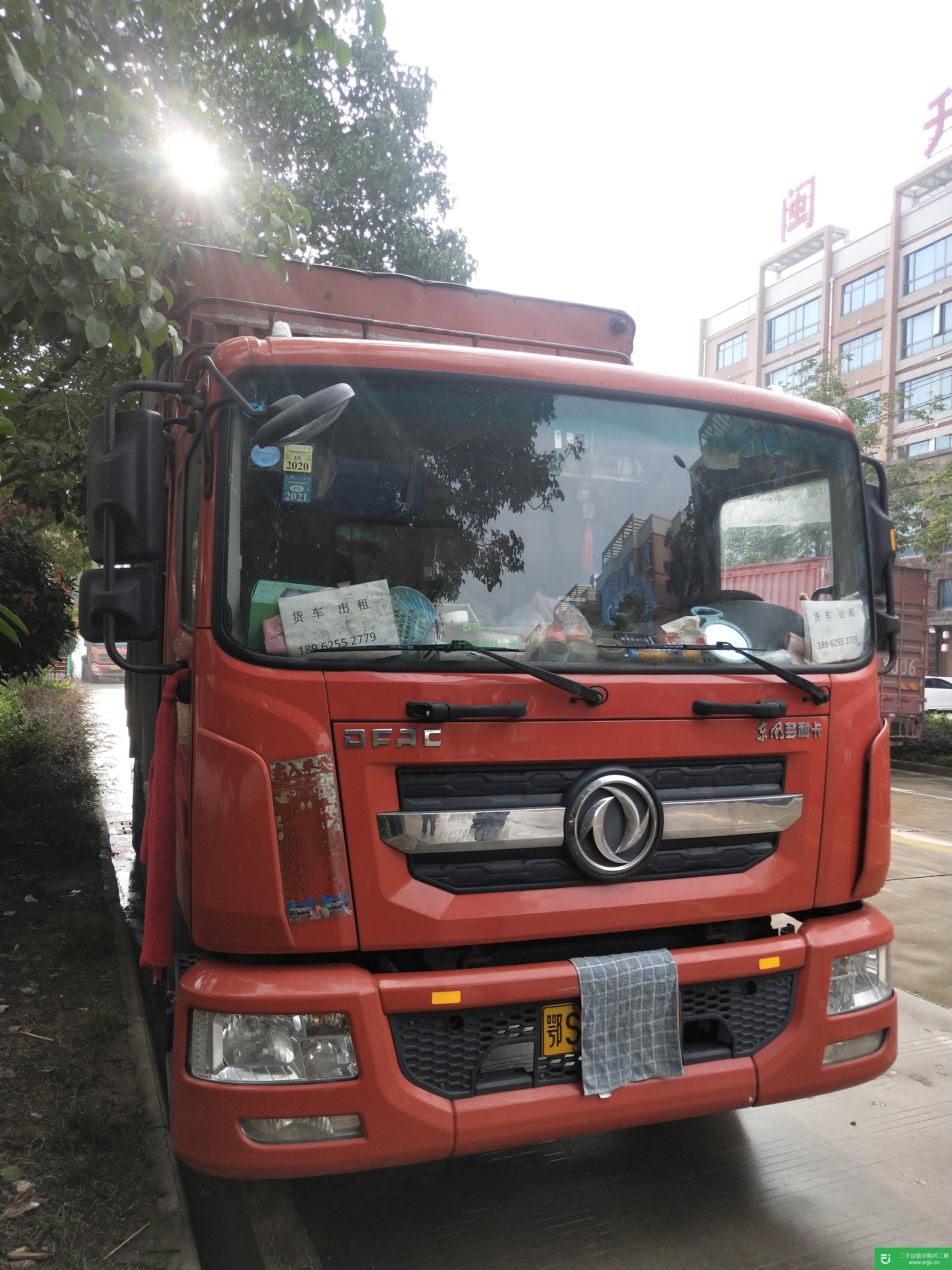 湖北出售二手東風多利卡高欄載貨車