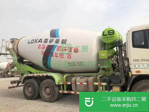 西藏出售二手18年歐曼攪拌車，大14可拉16方