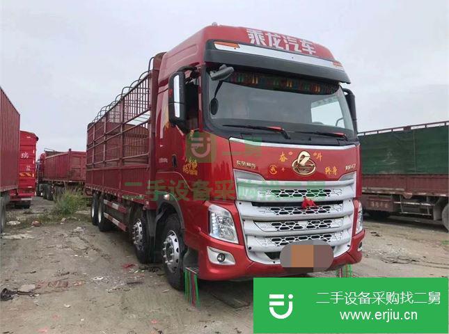 湖南出售二手東風(fēng)柳汽前四后八倉柵式載貨車