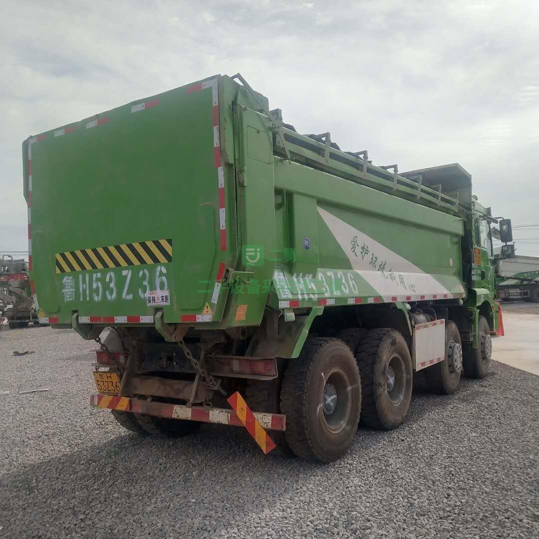 出售二手德龍前四后八工程自卸貨車原裝車