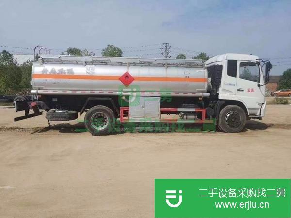 湖北出售二手東風12噸150馬力加油車手續齊全
