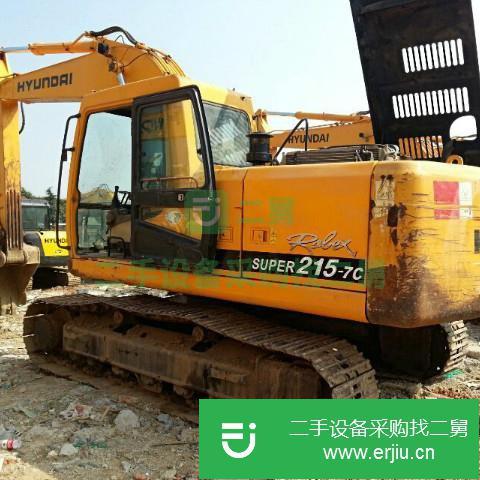 上海出售二手現代215-7挖掘機