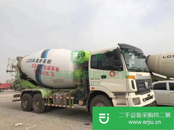西藏出售二手18年歐曼攪拌車，大14可拉16方