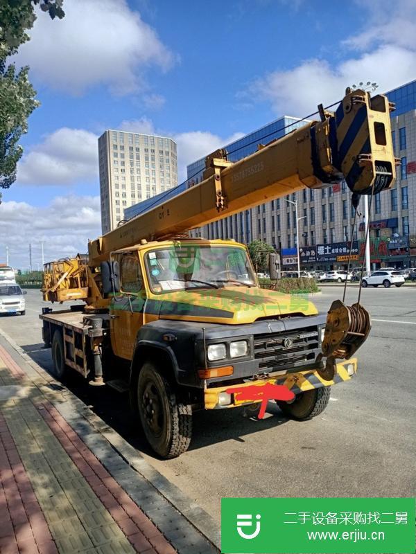 吉林出售二手柳工八噸吊車手續齊全提檔過戶