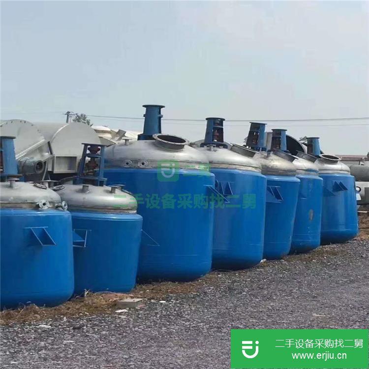 山東出售二手不銹鋼電加熱反應釜