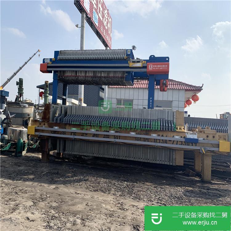山東出售二手隔膜壓濾機