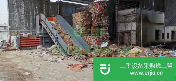 重慶出售二手160噸廢紙打包機(jī)