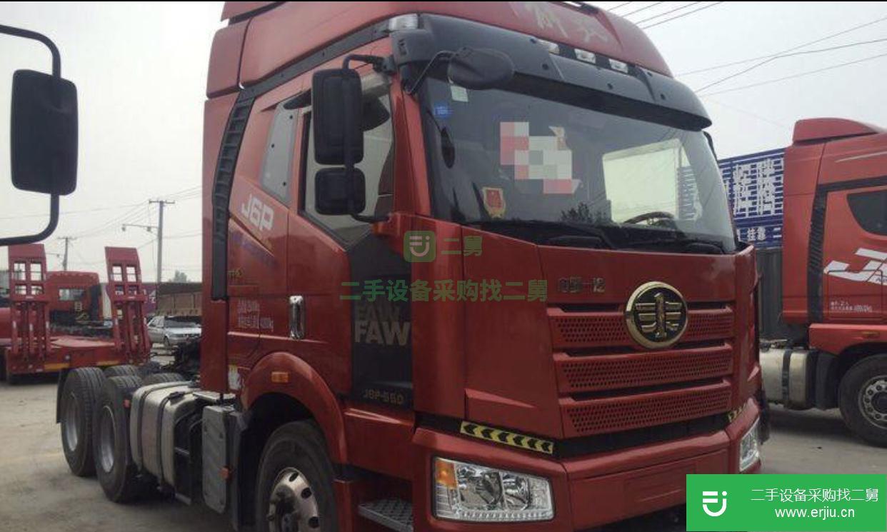 江西出售二手一汽解放460馬力牽引車