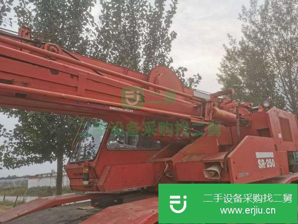 河南出售二手加藤25噸越野吊車