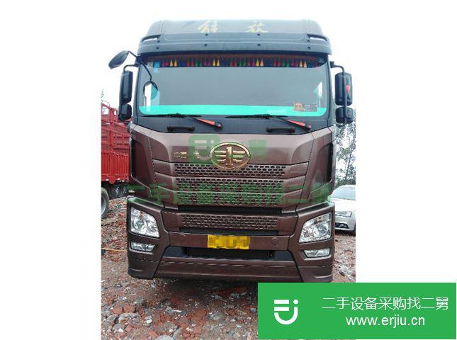 江西出售二手青島解放JH6倉柵式載貨車