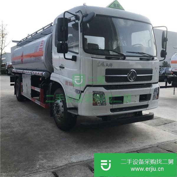 河南出售二手江淮10噸油罐車車況完好無任何事故