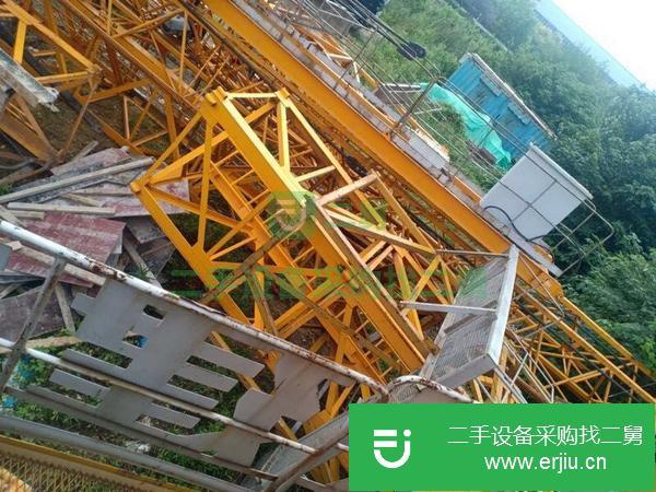 山東出售二手14年大漢建機(jī)4810塔吊