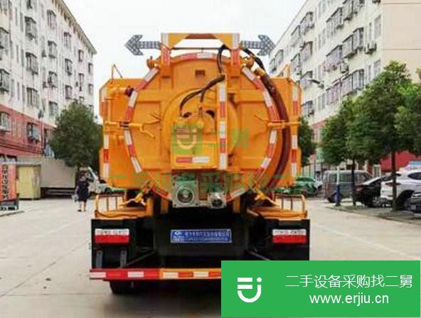 湖北出售二手東風國六清洗吸污車5立方