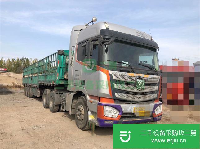 河北出售二手福田歐曼半掛車
