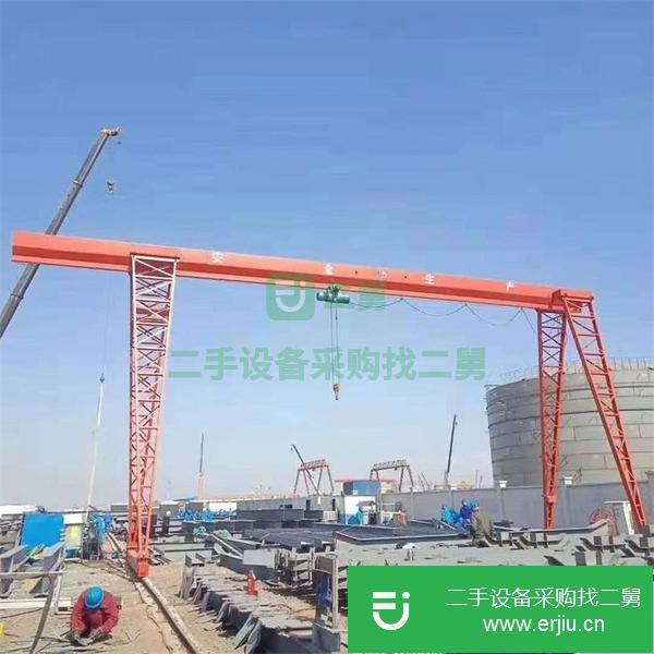河北出售二手5噸單梁龍門吊
