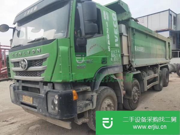 江西出售二手紅巖國五18年6米8工程自卸車