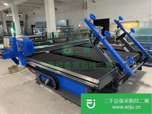 廣東出售二手全自動玻璃上片切割機