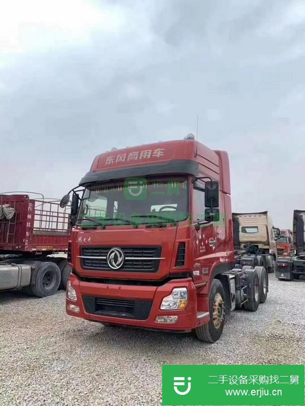 吉林出售二手東風天龍啟航版420馬力牽引車